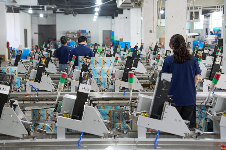 Línea de producción totalmente automatizada